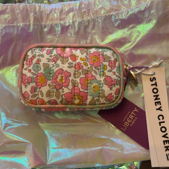 Stoney Clover Lane Liberty Fabric Micro pouch - Picture 1 of 5